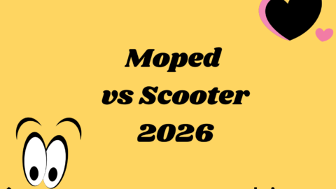 Moped vs Scooter